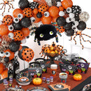 2023 Happy Halloween Party Arch Latex Balloon Garlands Spider Pumpkin Ballon Ghost Festival Trick Or Treat Home Decoration