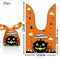 20pcs Halloween Gift Package Bag Pumkin Ghost Bat Witch Rabbit Ear Candy Snacks Bag Trick Or Treat Happy Halloween Day Candy Bag