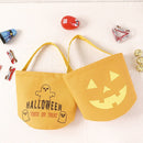Halloween Candy Basket Large Candy Bucket Halloween Handheld DIY Candy Gift Bag Trick Or Treat Happy Halloween Day Candy Package