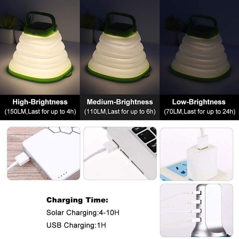 Outdoor Solar Lamp Camping Tent Lights