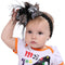 Halloween Children's Bow Hair Clip Hair Band Feather Bow Hair Accessories Baby Happy 1st 2nd 3rd Birthday Party Supplies
