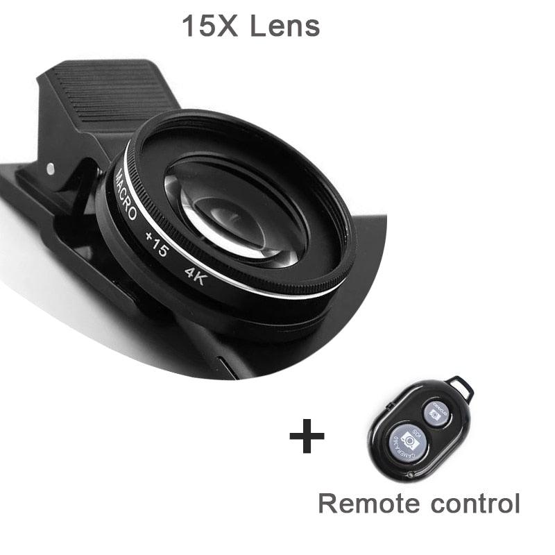 37MM 15X Macro Lens for Phone Camera - WELLQHOME