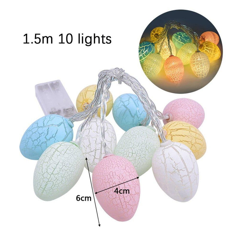 Easter Eggs LED String Lights - WELLQHOME
