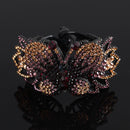 Handmade Rhinestone Hair Claws Butterfly Clips - WELLQHOME