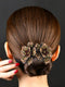 Handmade Rhinestone Hair Claws More Flowers Clips - WELLQHOME