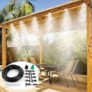 Outdoor Water Misting Cooling System - WELLQHOME