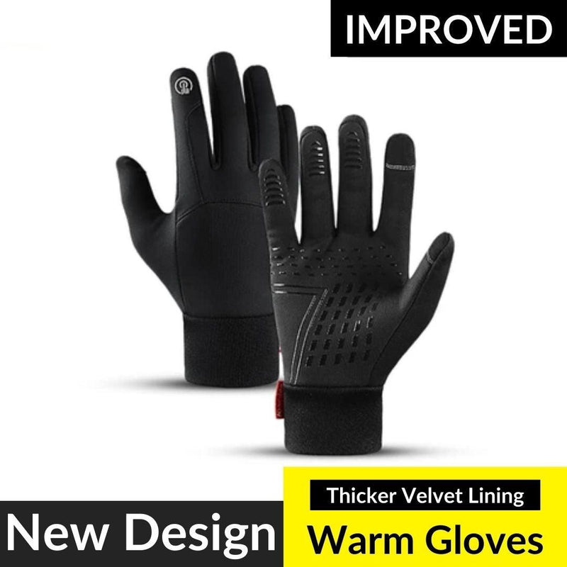 Outdoors Warm Gloves (Touch Screen Enabled) - WELLQHOME