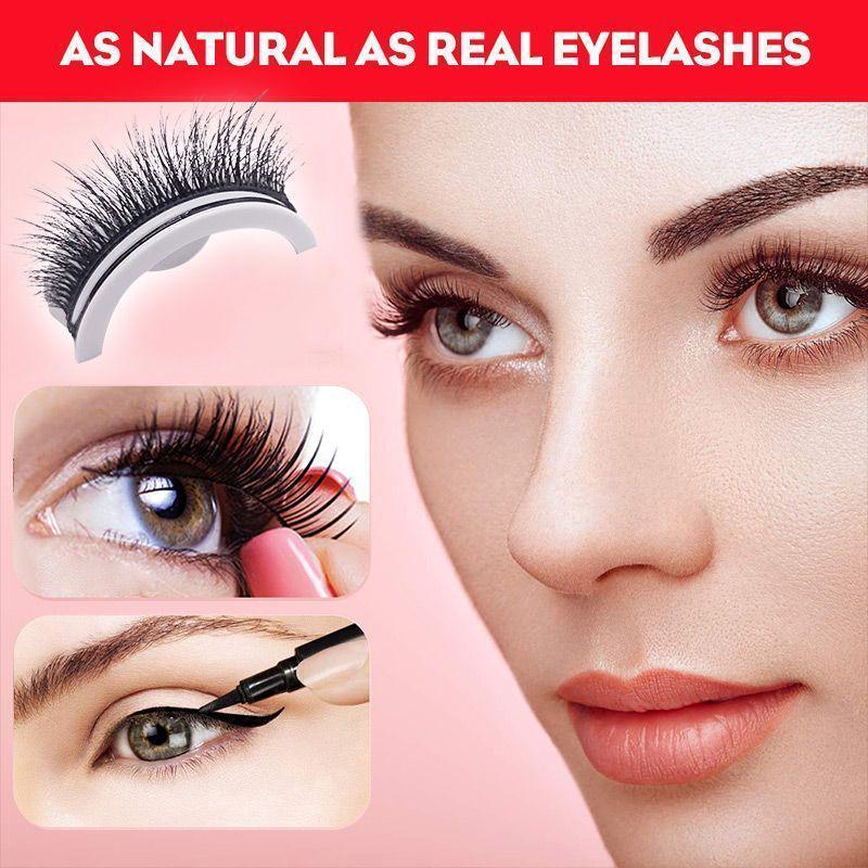 Reusable Self-Adhesive Eyelashes - WELLQHOME